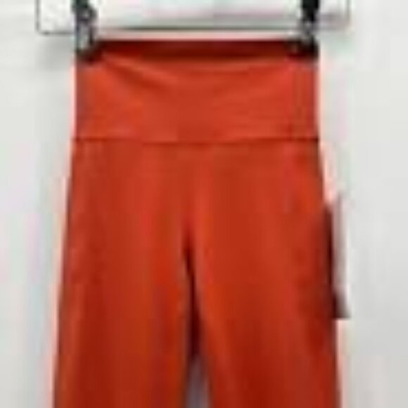 3-NWT 525 AMERICA RIBBED KNIT TIGER LILY HIGH WAISTED BIKER SHORTS - Picture 2 of 5